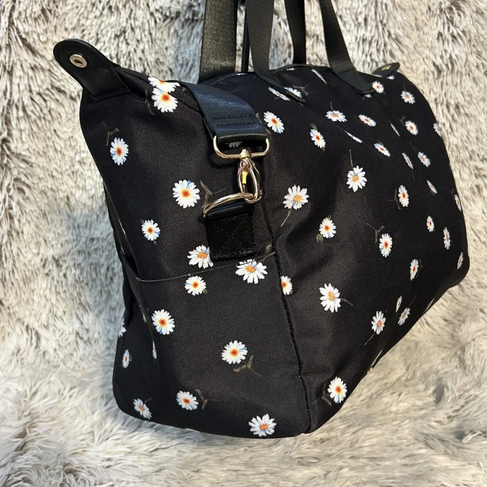 Alice + Olivia Daisy Print Weekender Duffel Bag By Stacey Bendet 16